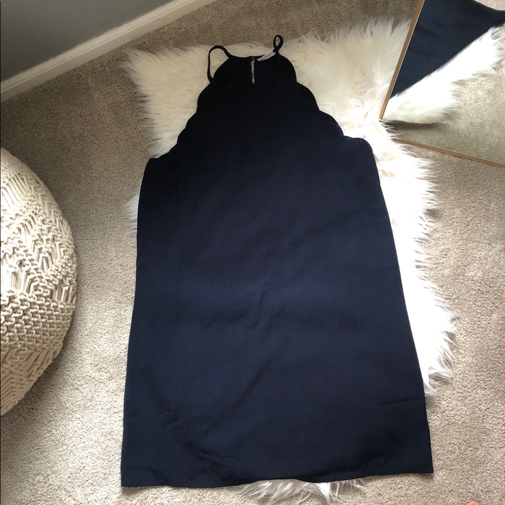 Urban outfitters scalloped dress